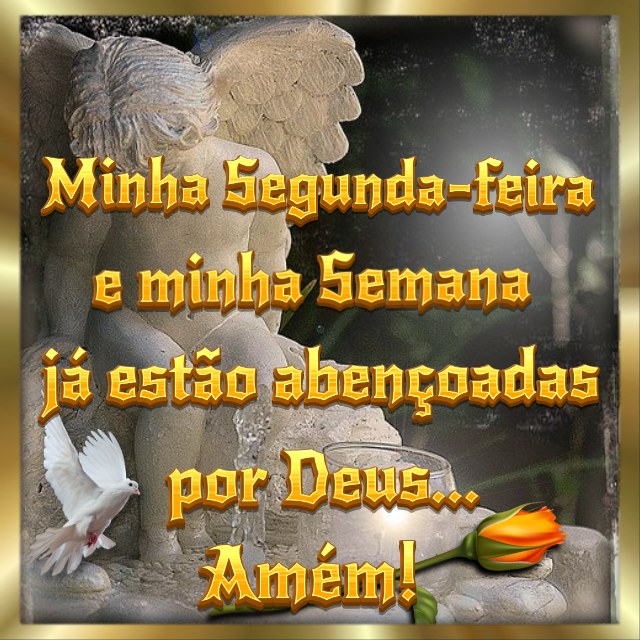frases curtas de segunda-feira abençoada