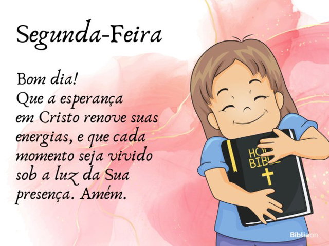 reflexão de segunda-feira