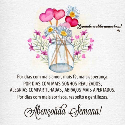 mensagens de segunda-feira abençoada