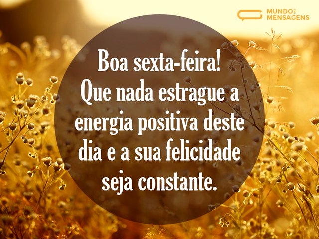 mensagens de sexta-feira para trabalho