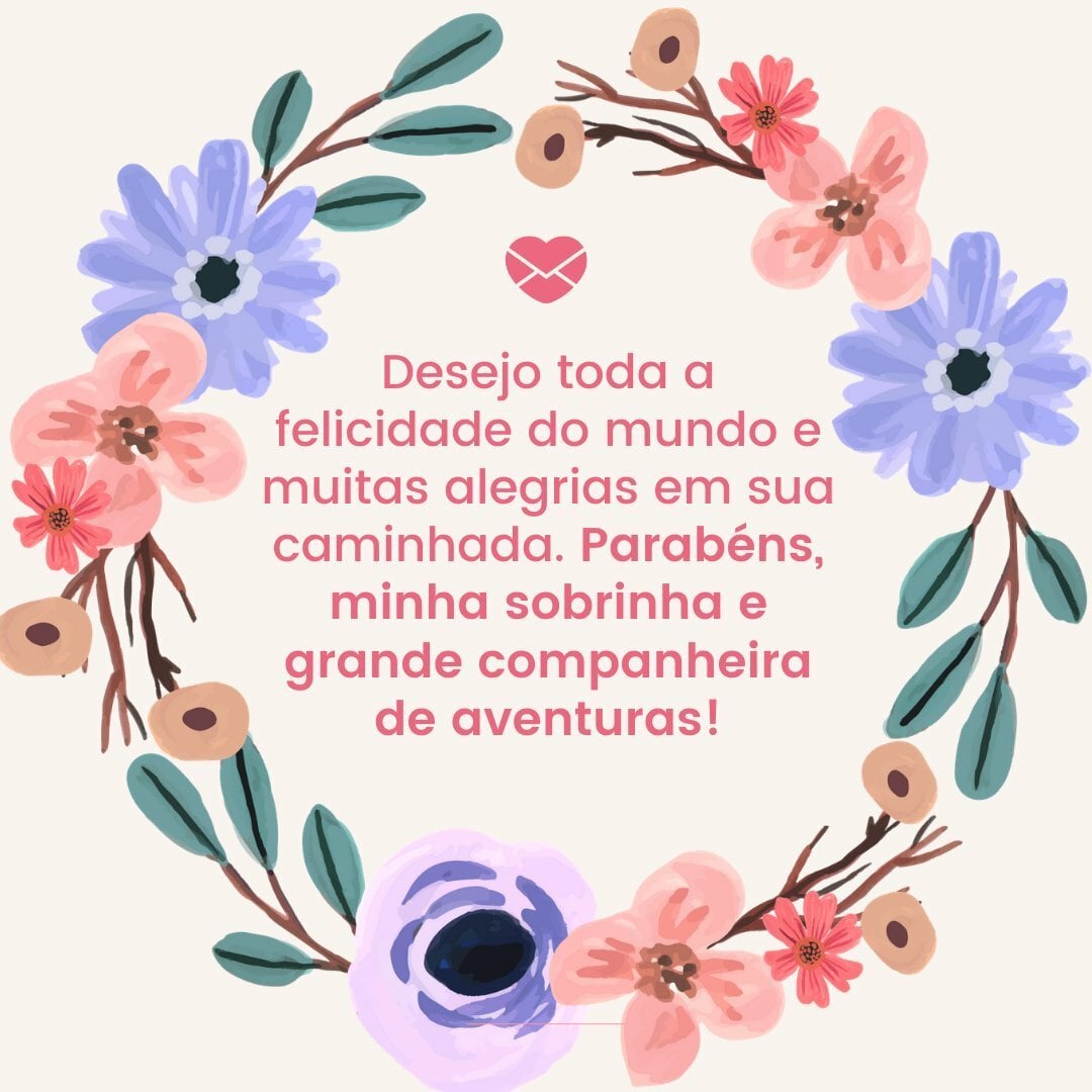 frase aniversário sobrinha tumblr