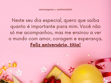 mensagem de tia para sobrinho fofo