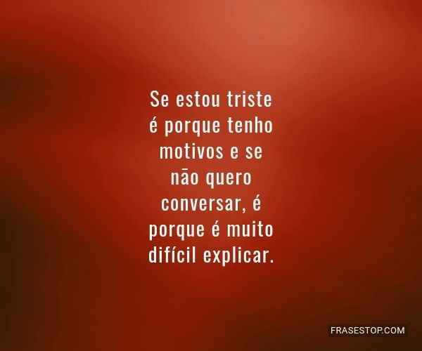 superar a tristeza com palavras