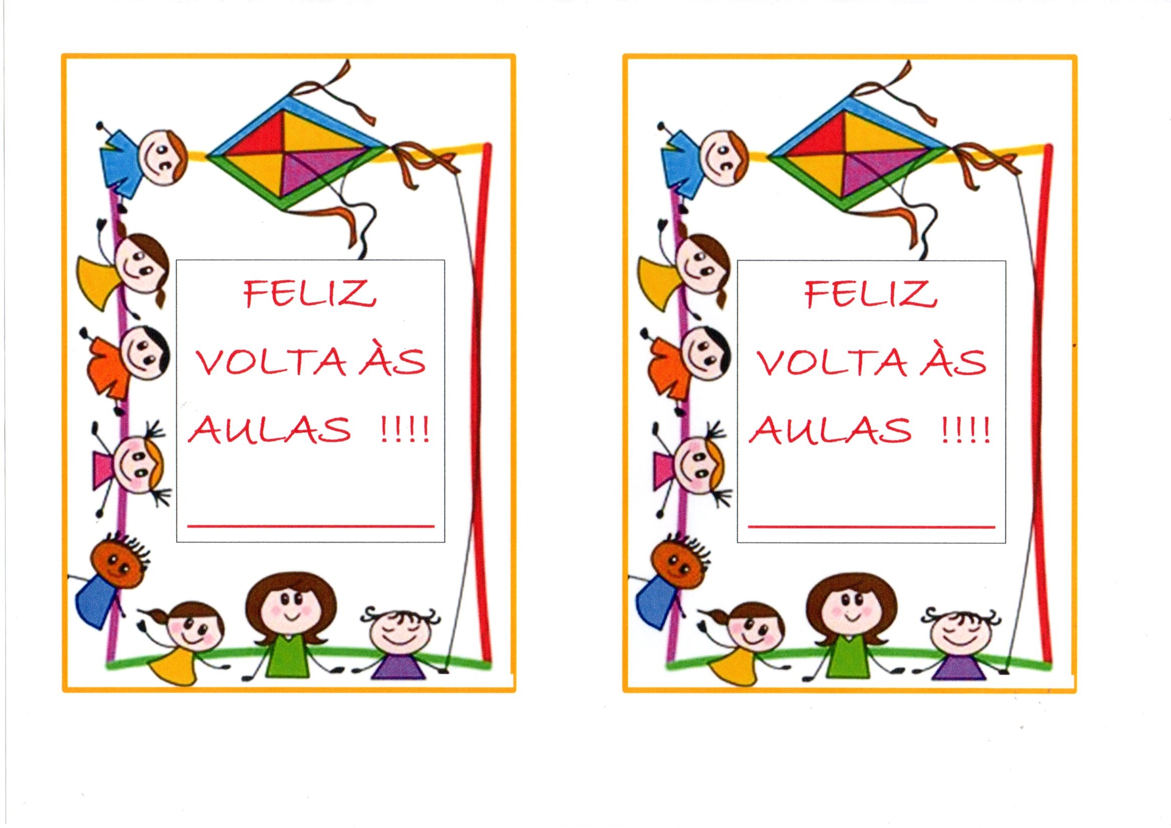 mensagens de acolhimento volta às aulas