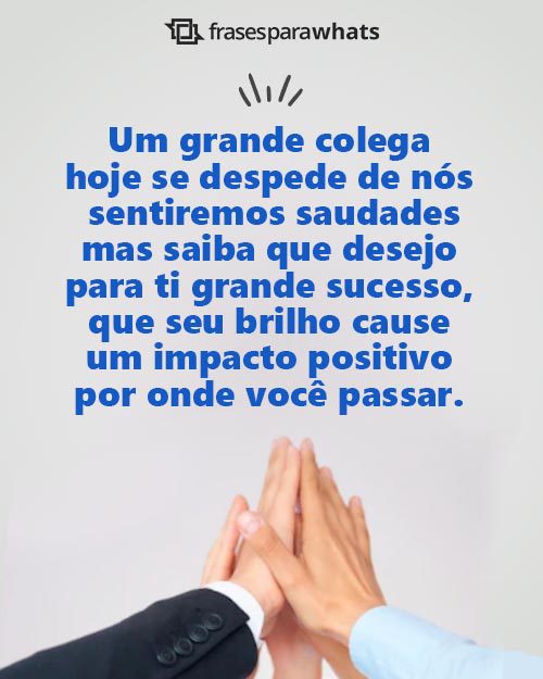 despedida colega de trabalho amizade