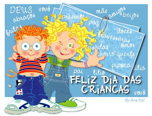 dia das crianças mensagens para afilhado