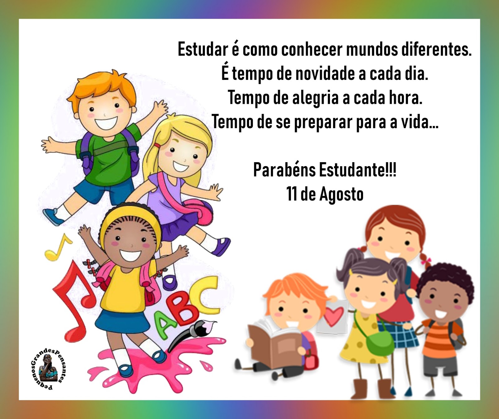 mensagens para alunos
