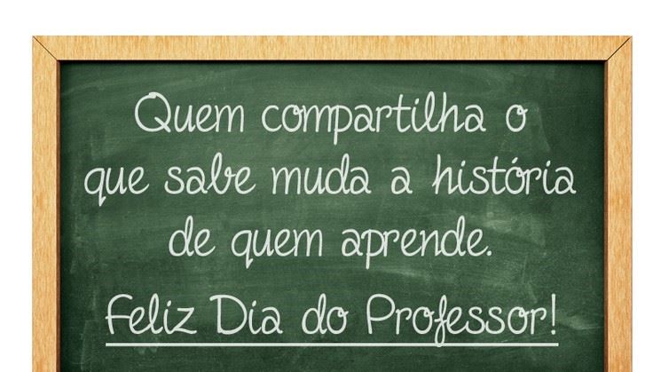 mensagem para professor