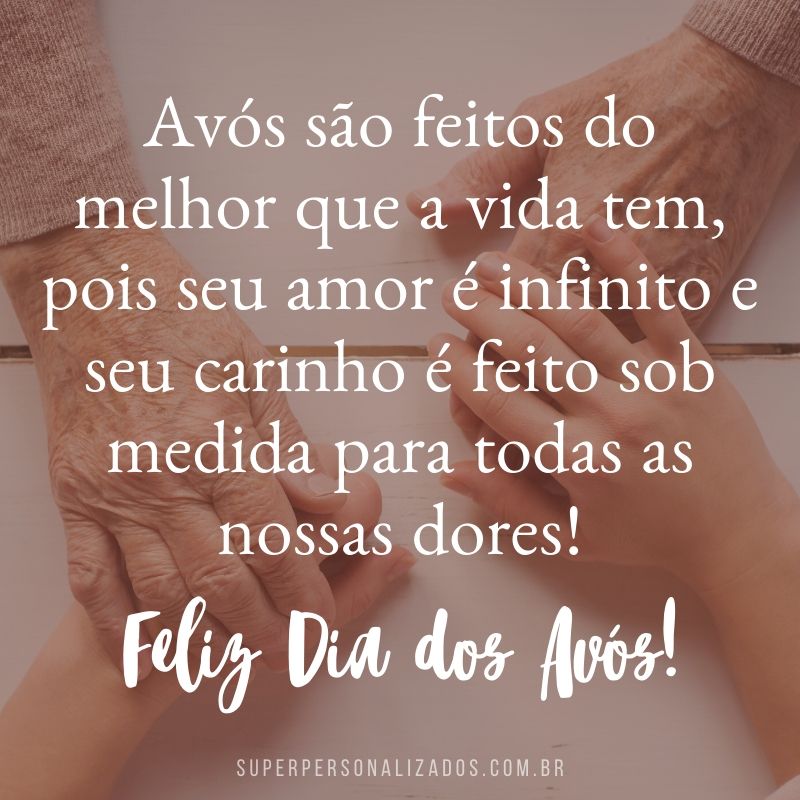 mensagem dia dos avós para vó