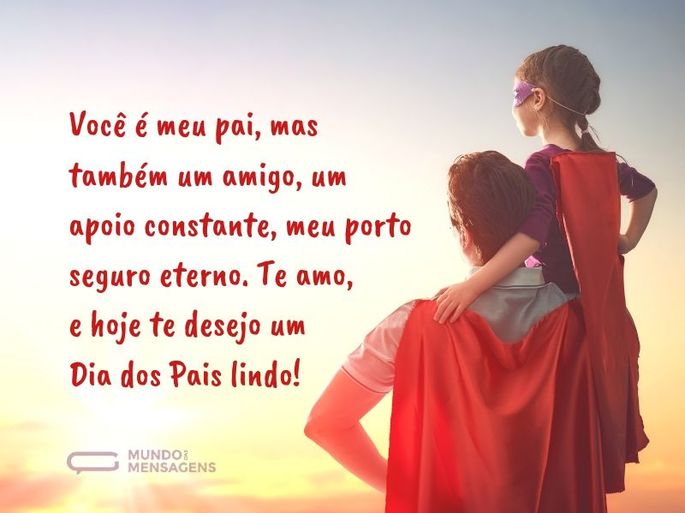 mensagem dia dos pais