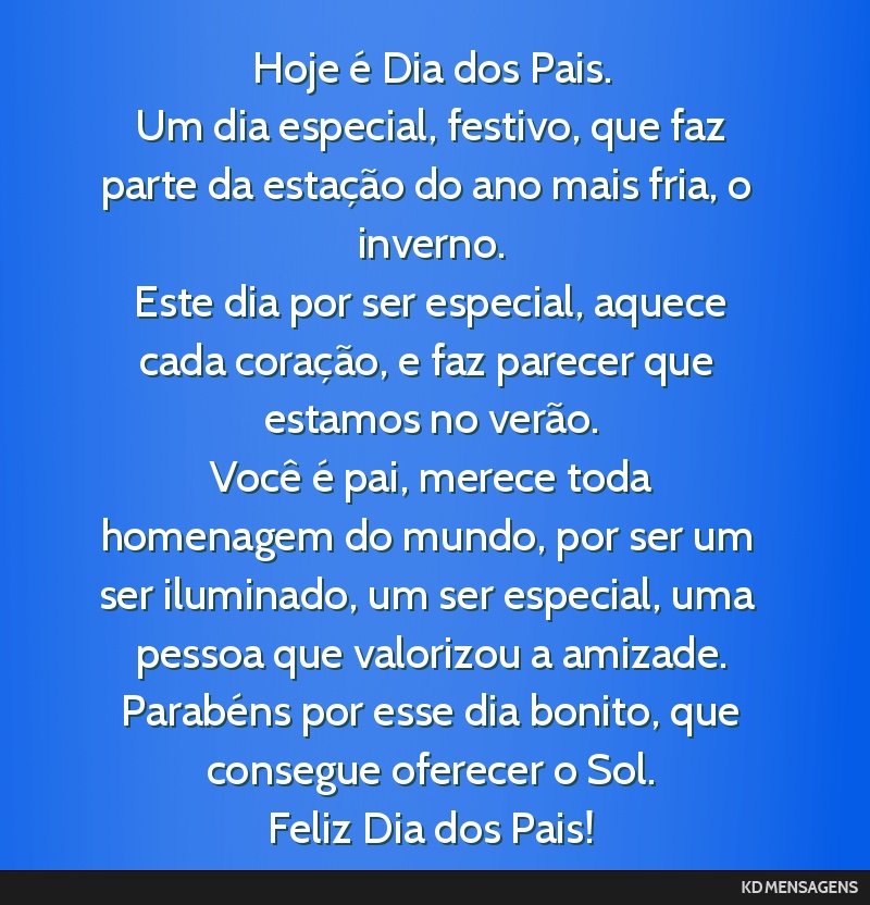 textos emocionantes dia dos pais