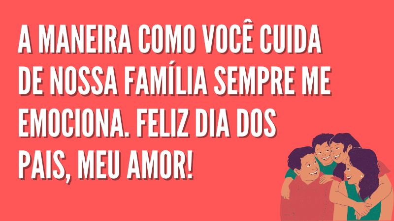 mensagens curtas dia dos pais para marido
