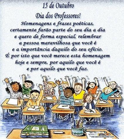 frases dia dos professores