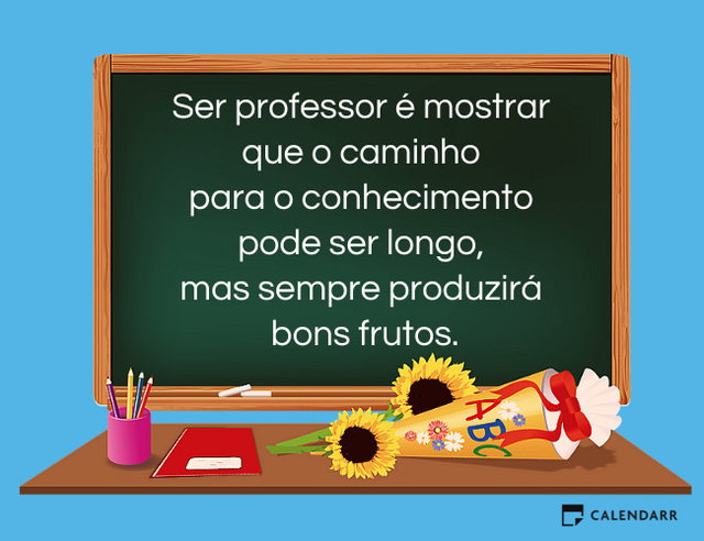 mensagem dia dos professores curta