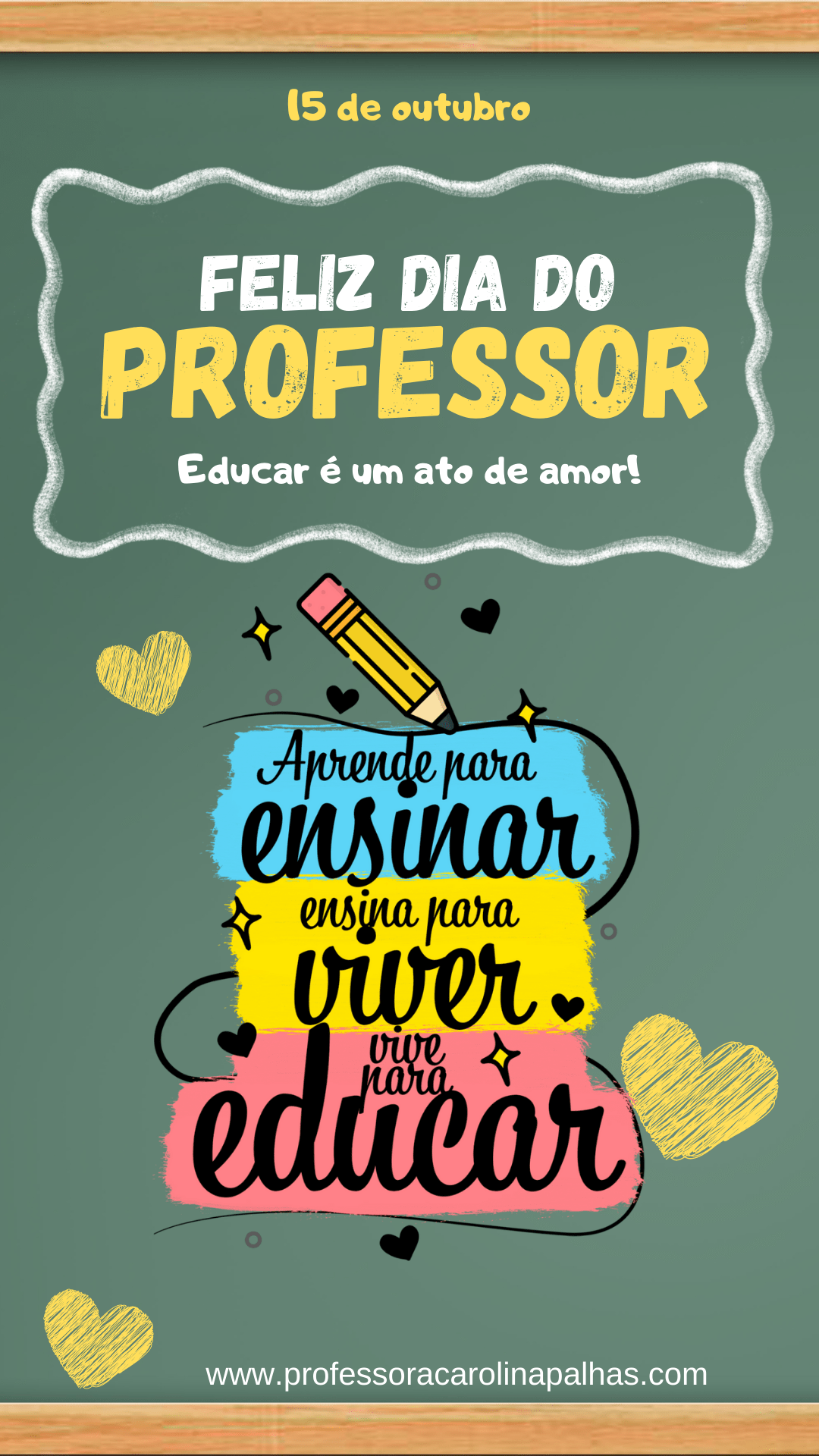 dia do professor educação infantil