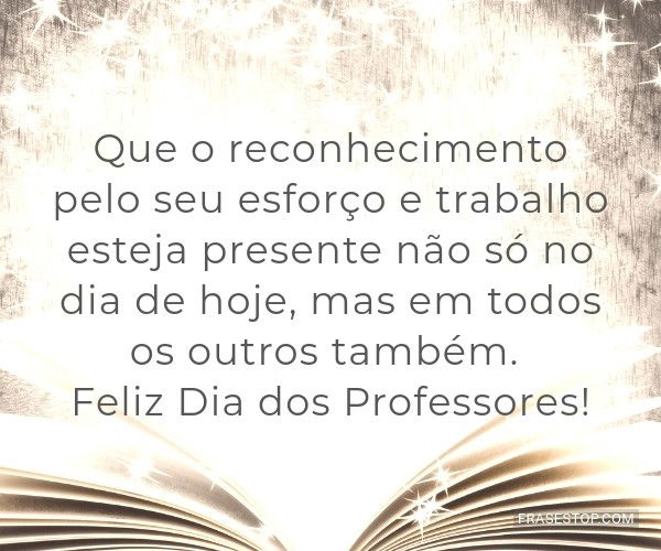 dia do professor inspiração