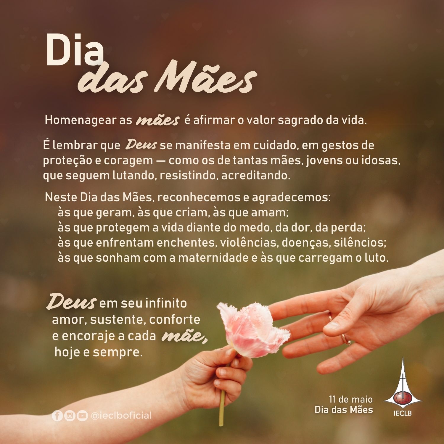 mensagem dia das mães 2025 para amiga
