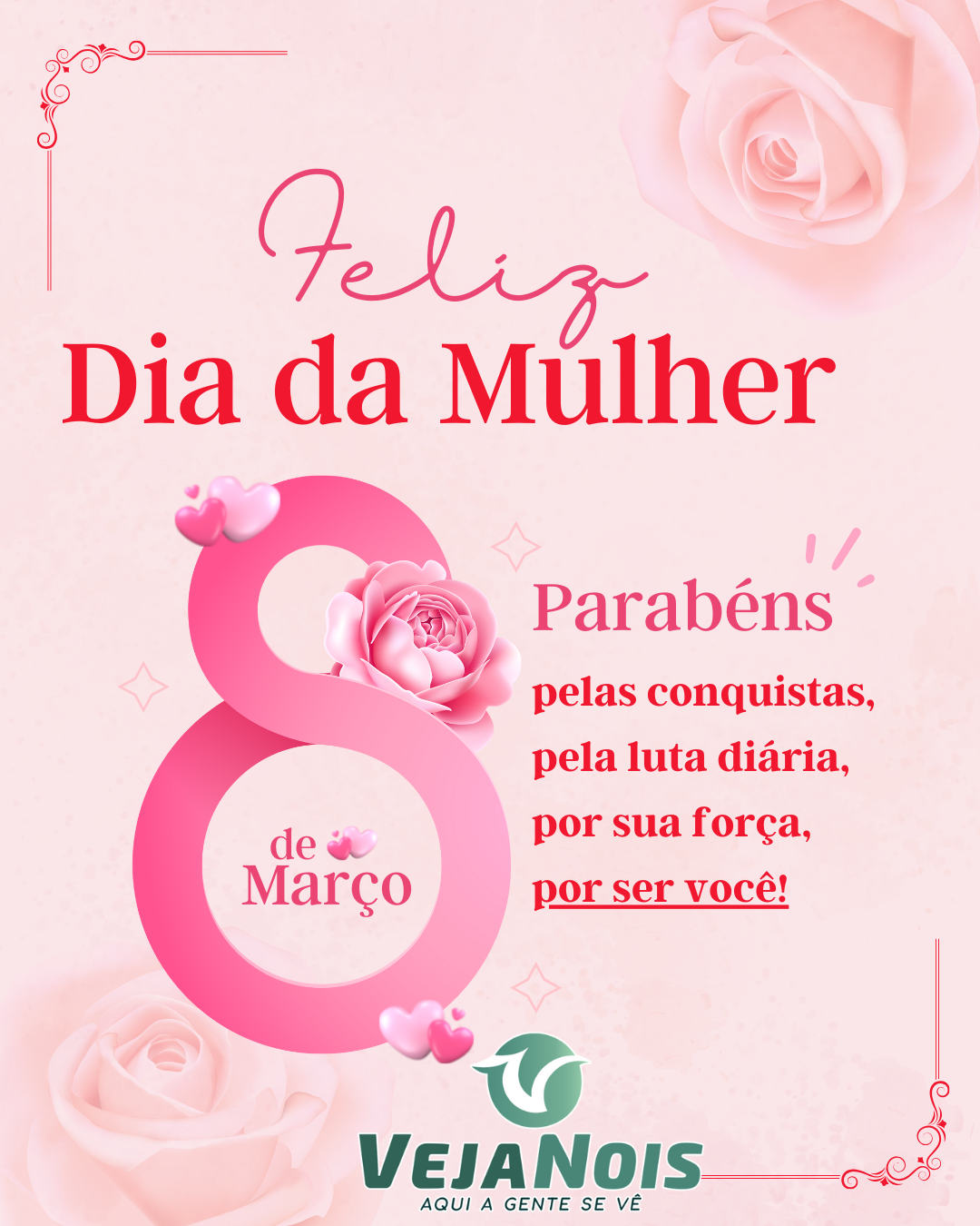 mensagens dia da mulher para mãe 2025