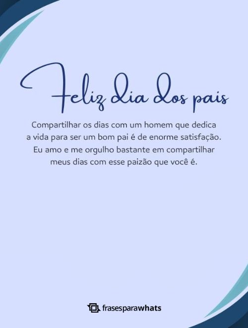 mensagens dia dos pais curtas e emocionantes