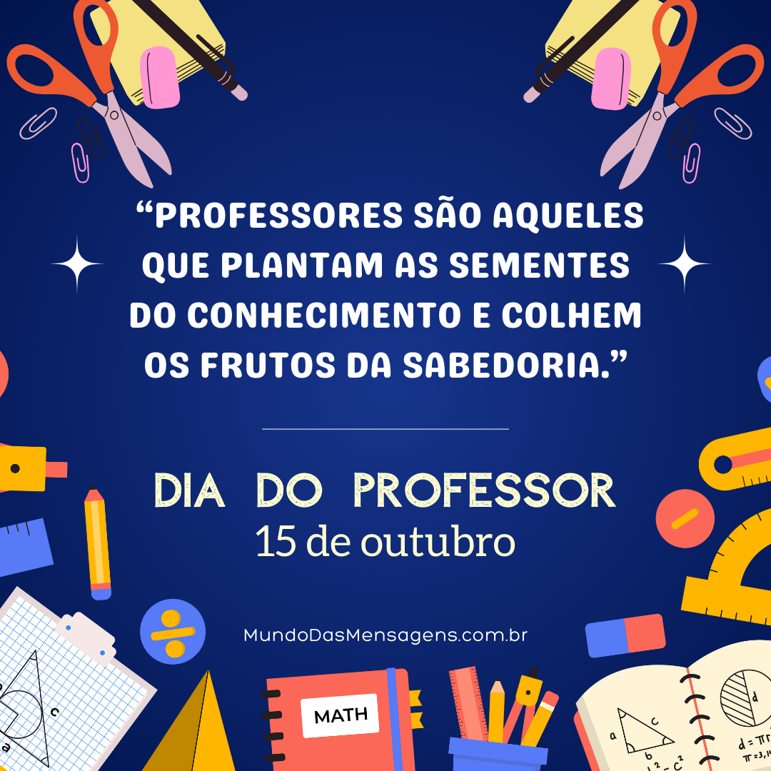 reconhecimento docente mensagens