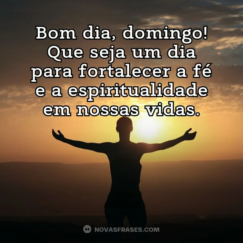 domingo abençoado para a família