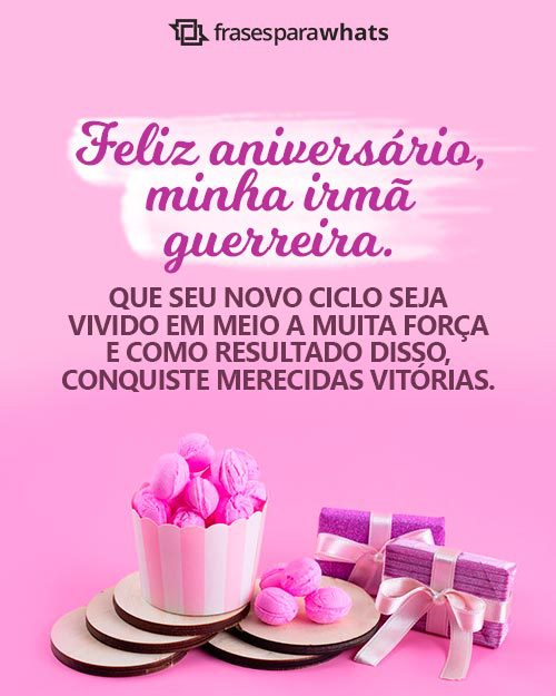 parabéns irmã de fé aniversário