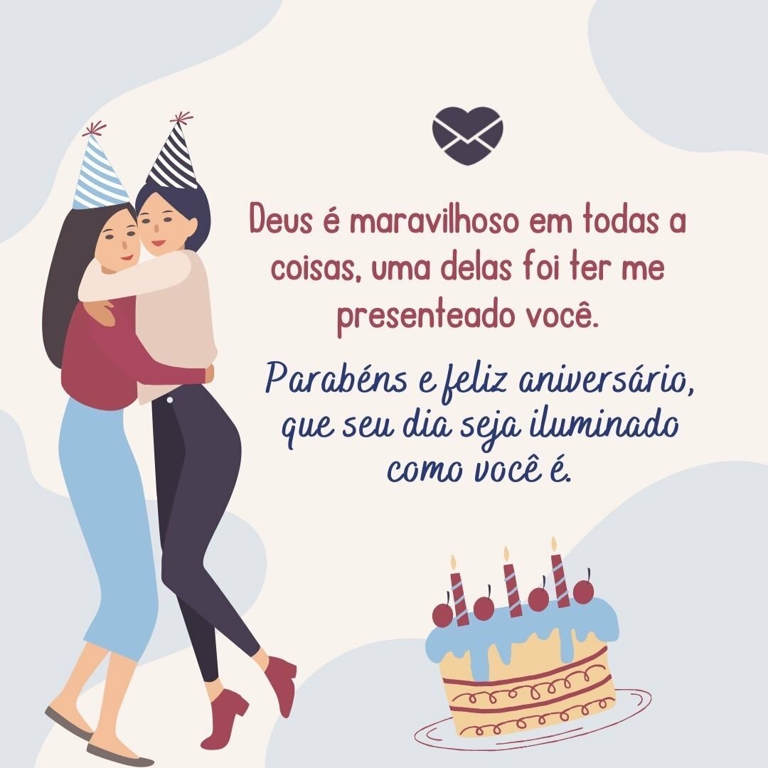 desejos de aniversário para irmã em Cristo