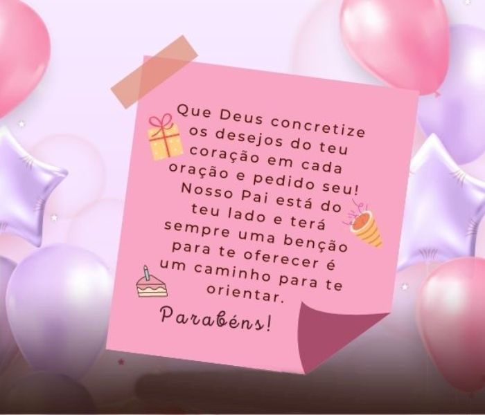 status de aniversário evangélico