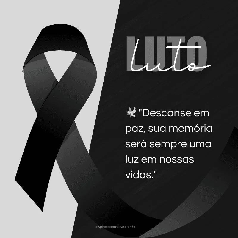 nota de falecimento