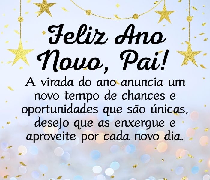 mensagens de ano novo para familia