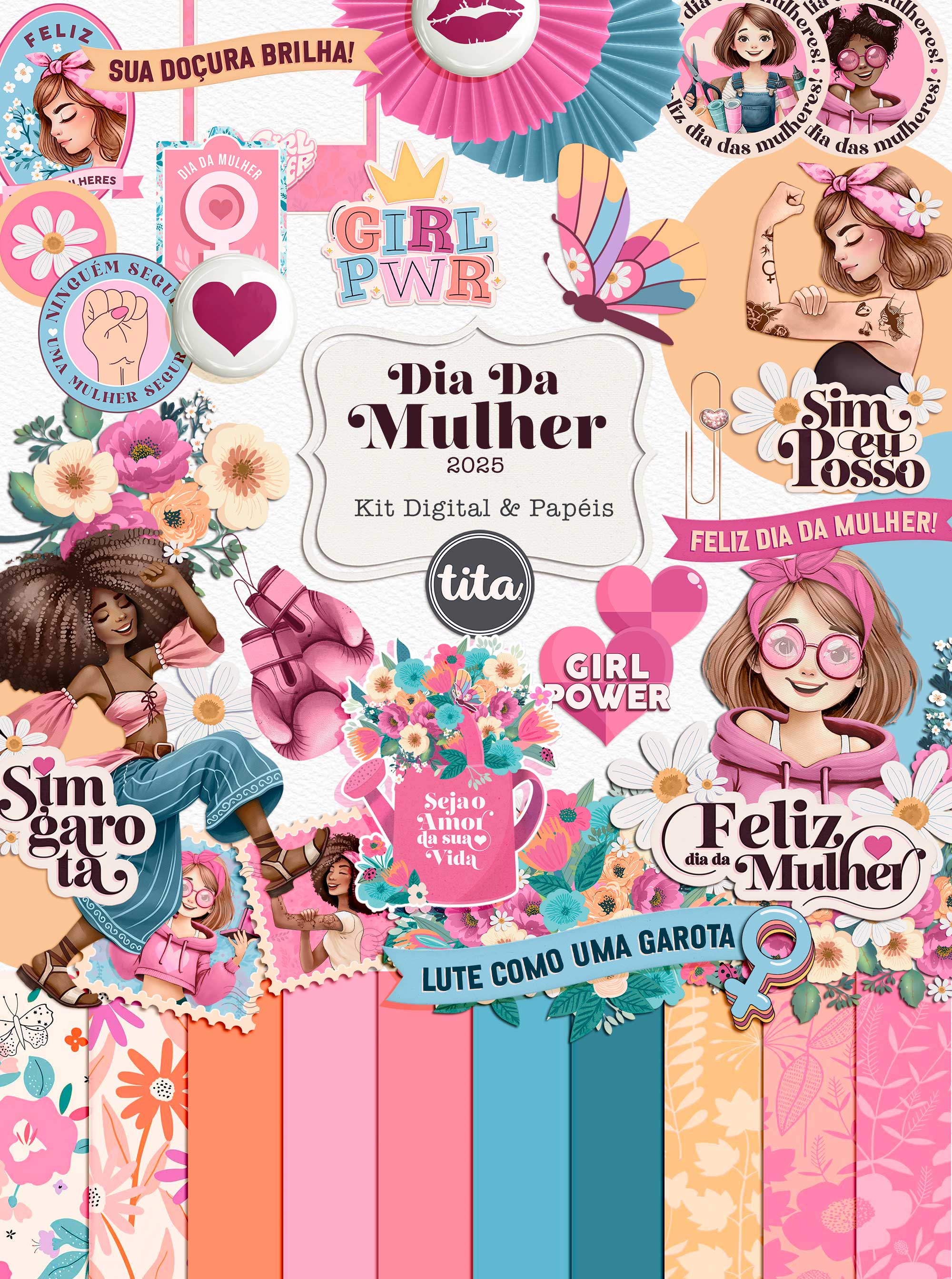 frases dia da mulher 2025