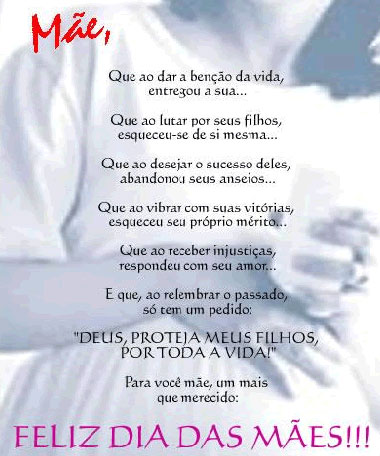 homenagem dia das mães