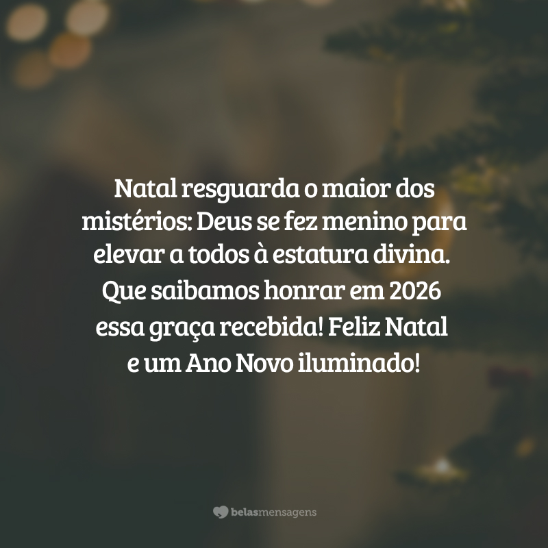 mensagens de natal para whatsapp