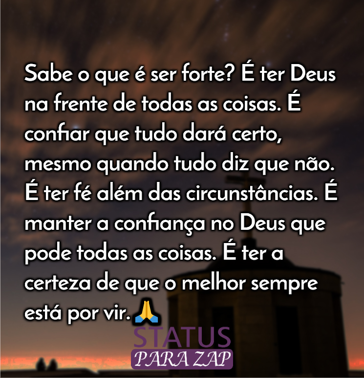 versículos de força e fé
