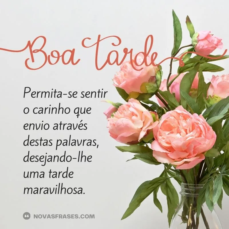mensagem linda de boa tarde para o amor
