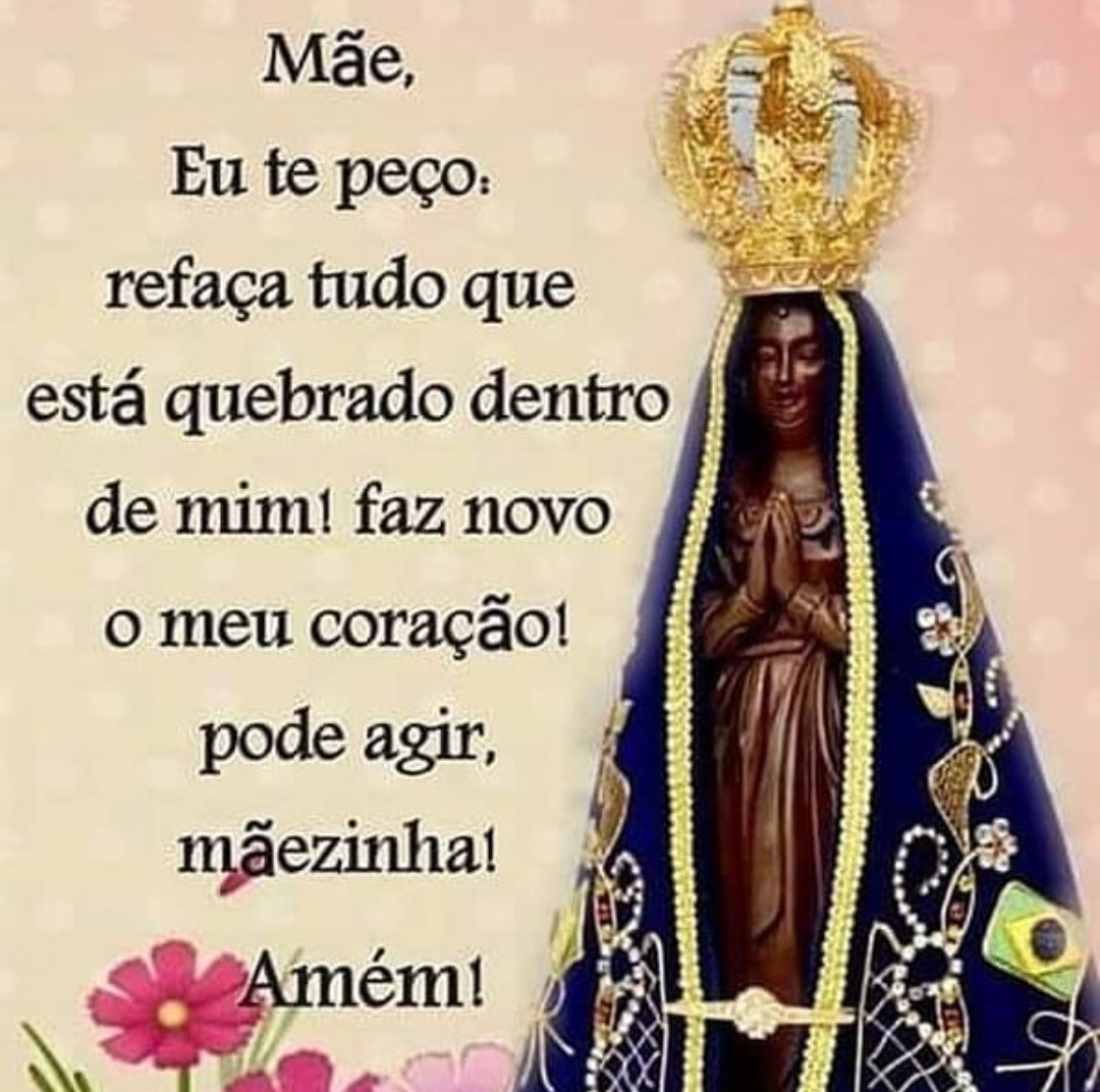 mensagens de fé para Nossa Senhora Aparecida