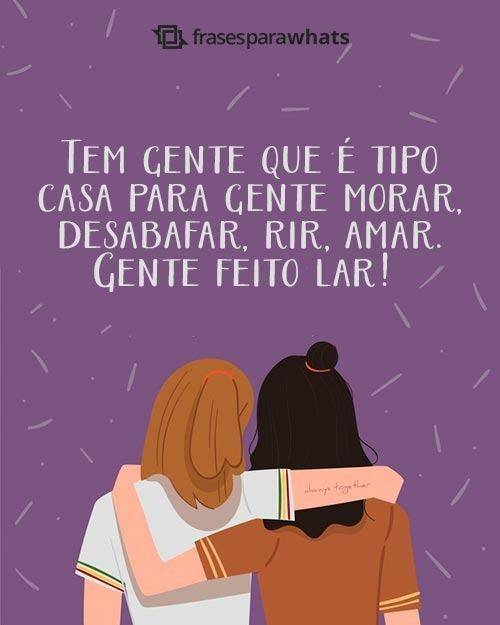 frases curtas para amiga