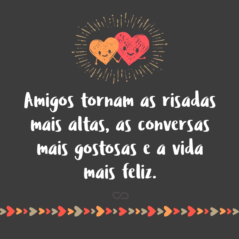 declaração de amizade