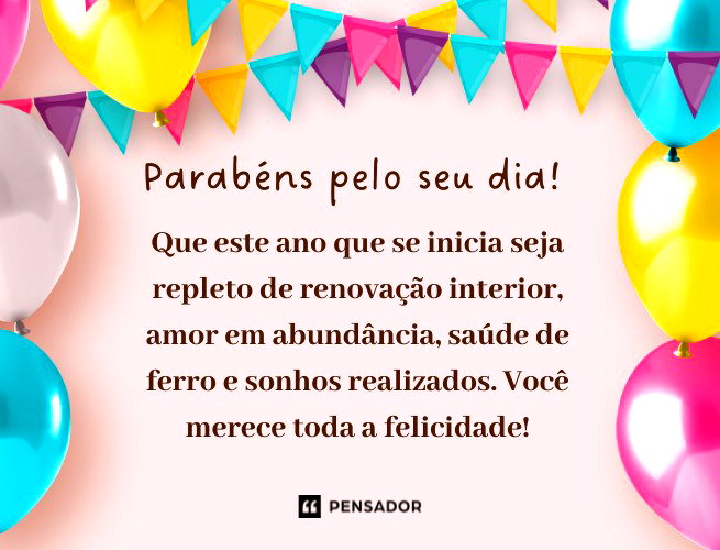 frases de aniversário