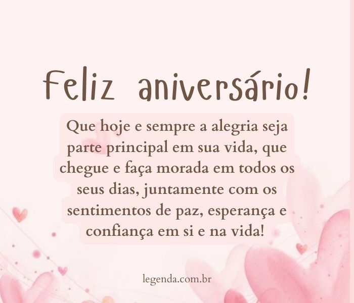 textos de aniversário