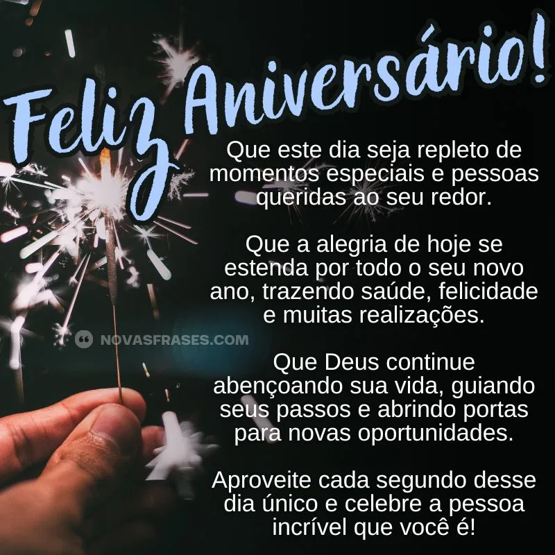 como desejar feliz aniversário