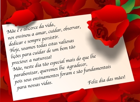 mensagens de gratidão para mãe