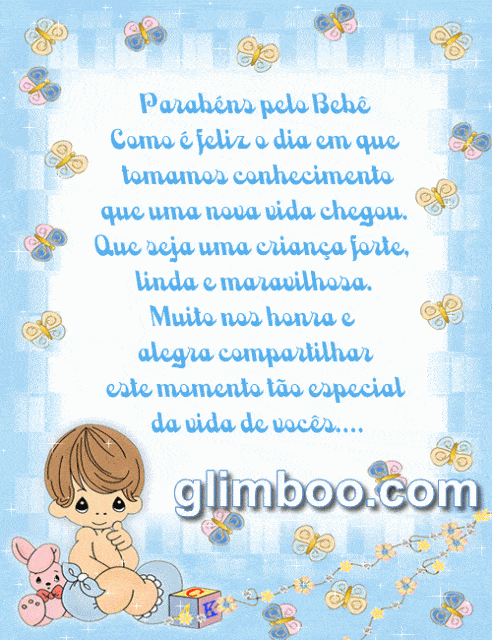parabéns pela chegada do bebê