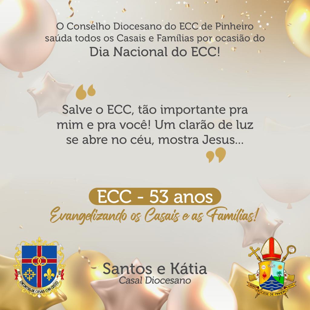 mensagem para casal que vai fazer ecc