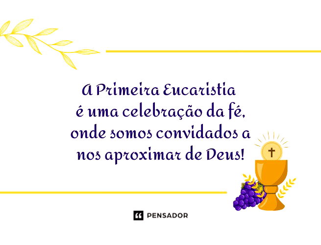 significado da primeira comunhão