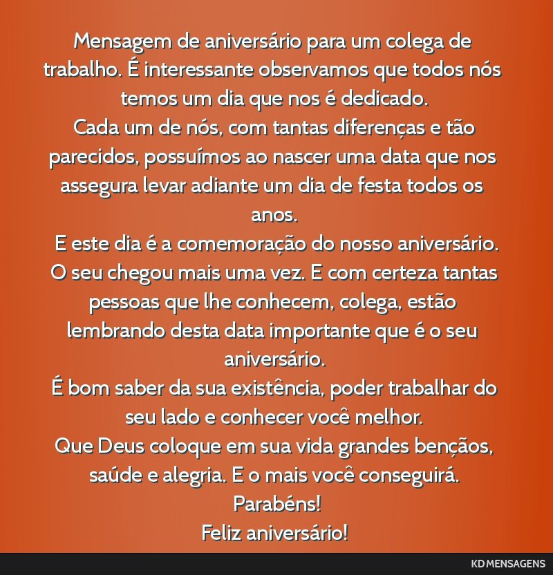 mensagem de despedida colega de trabalho