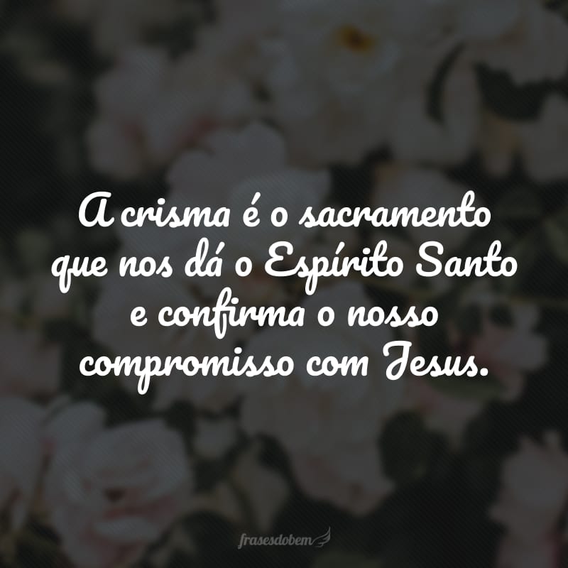 frases para crismando