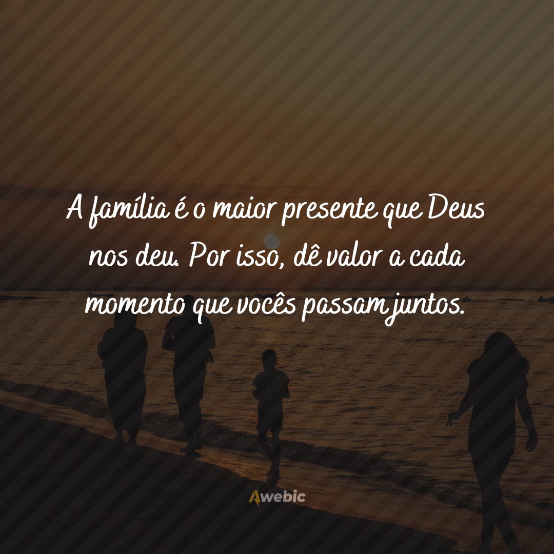 tema culto família domingo