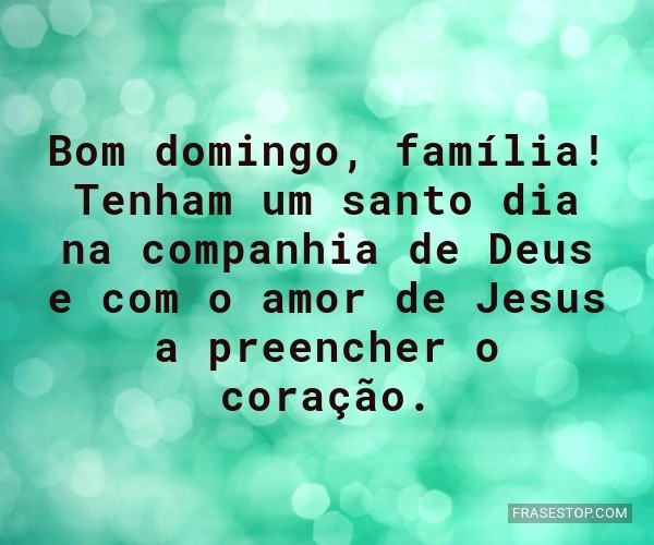 culto doméstico domingo ideias