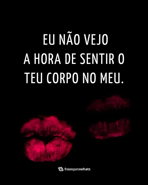 como criar tensão sexual por mensagem